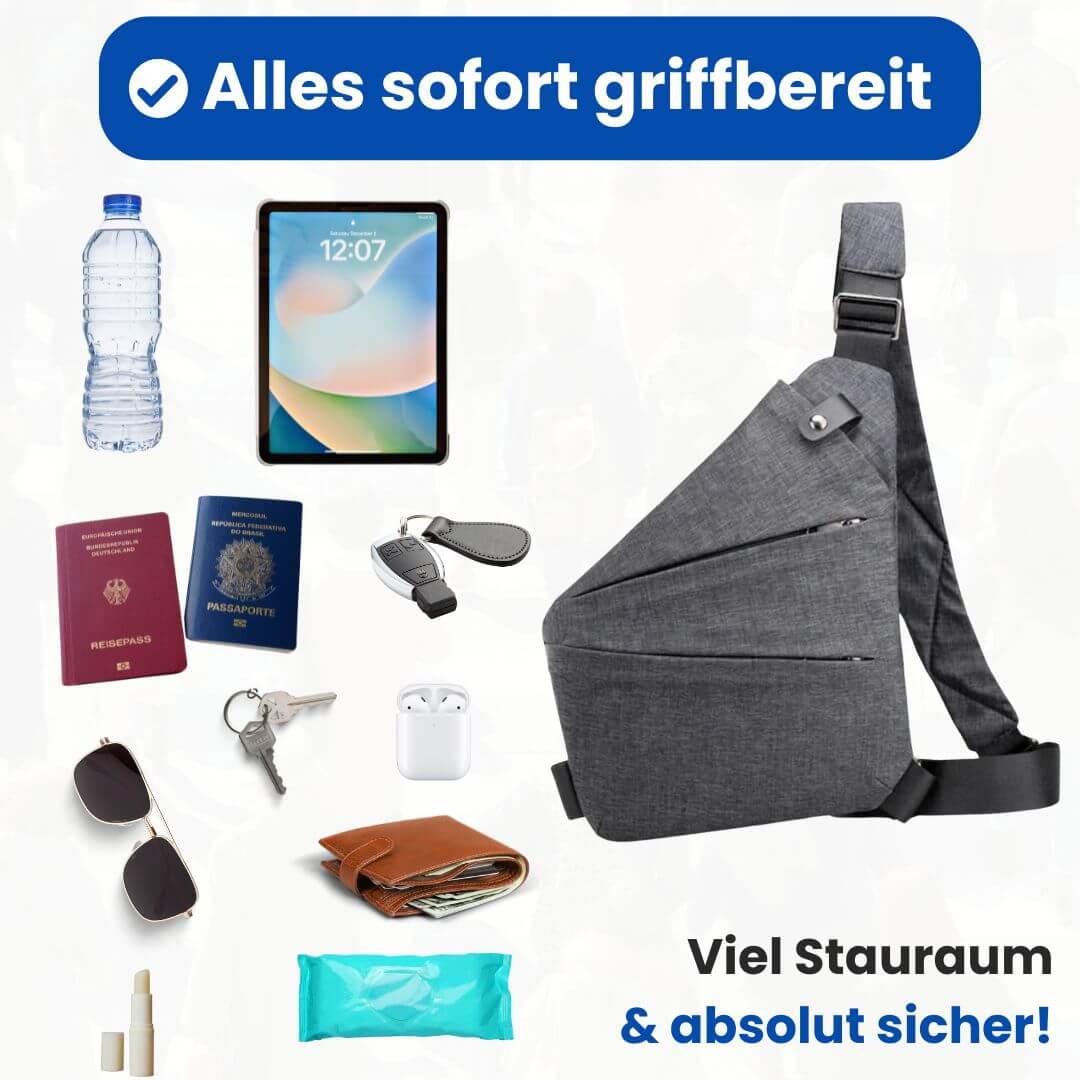 SafeBag™ - Bewahren Sie Ihre Wertsachen sicher auf!