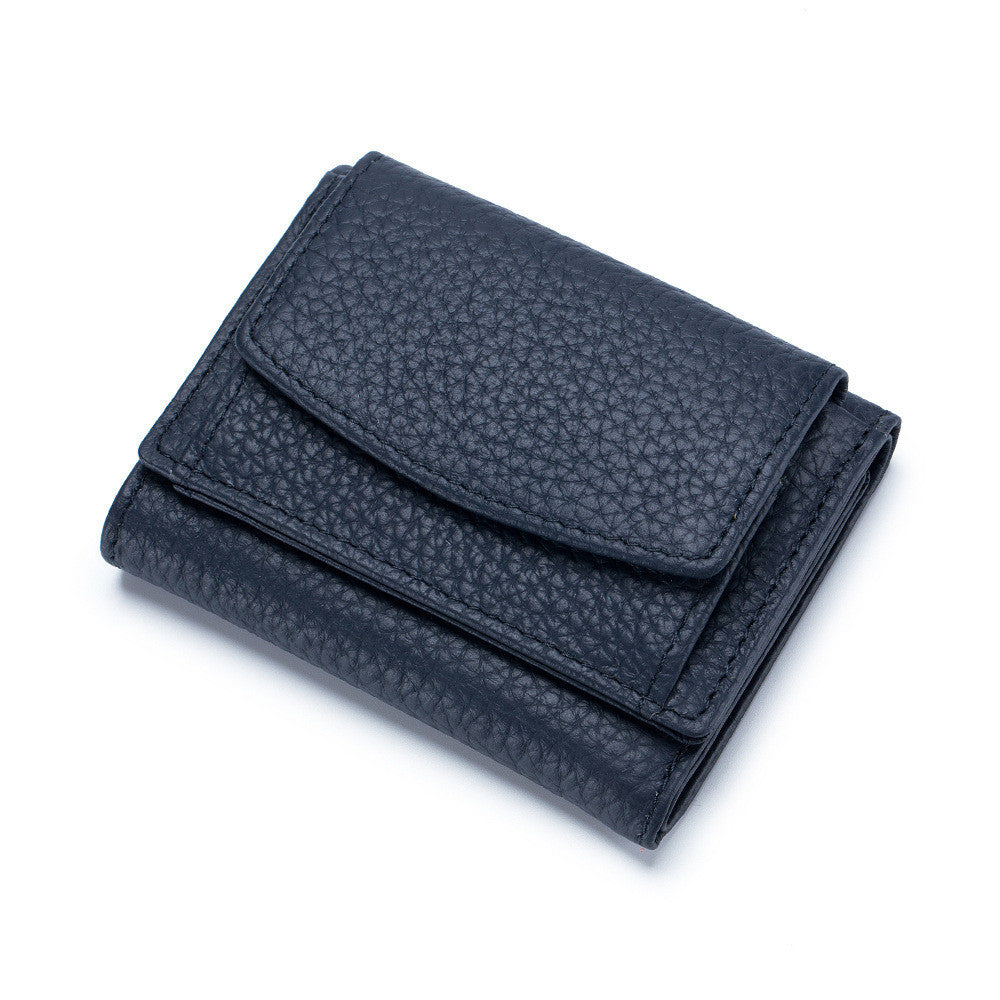 Handgefertigte RFID-Geldbörse aus weichem Leder