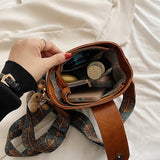 Dealora™ Vintage Modetasche mit verstellbarem breitem Schulterriemen