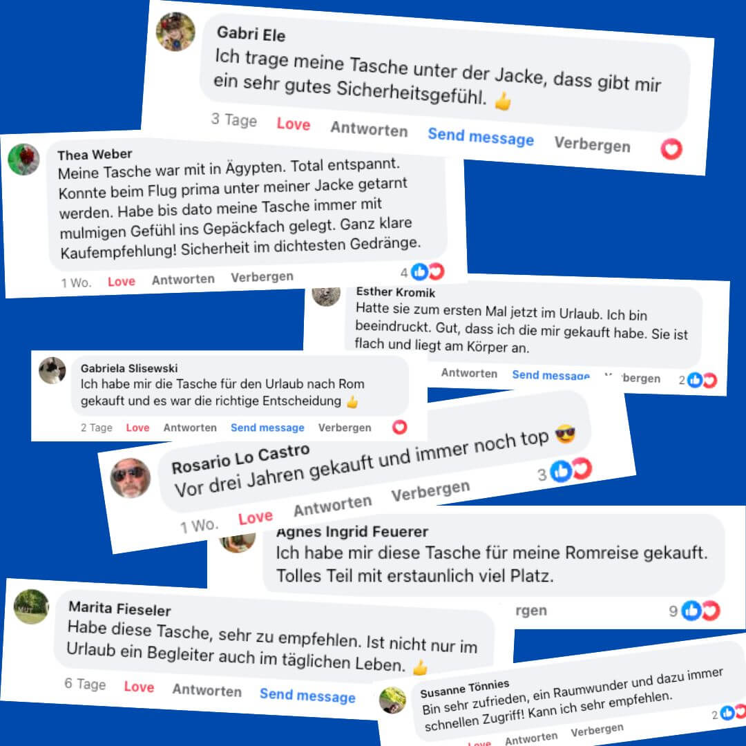 SafeBag™ - Bewahren Sie Ihre Wertsachen sicher auf!