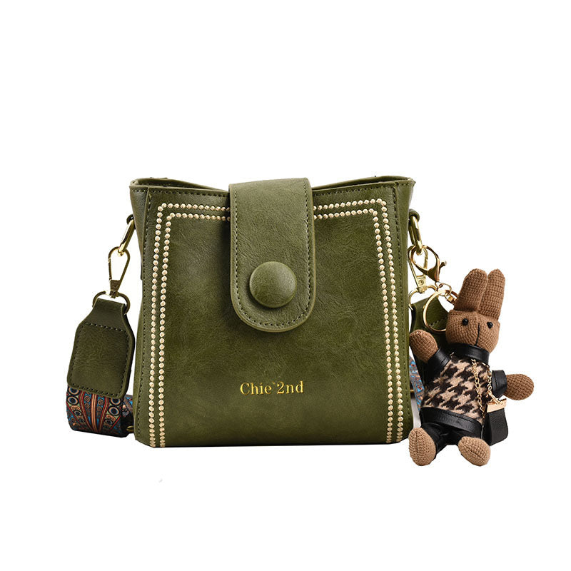 Dealora™ Vintage Modetasche mit verstellbarem breitem Schulterriemen
