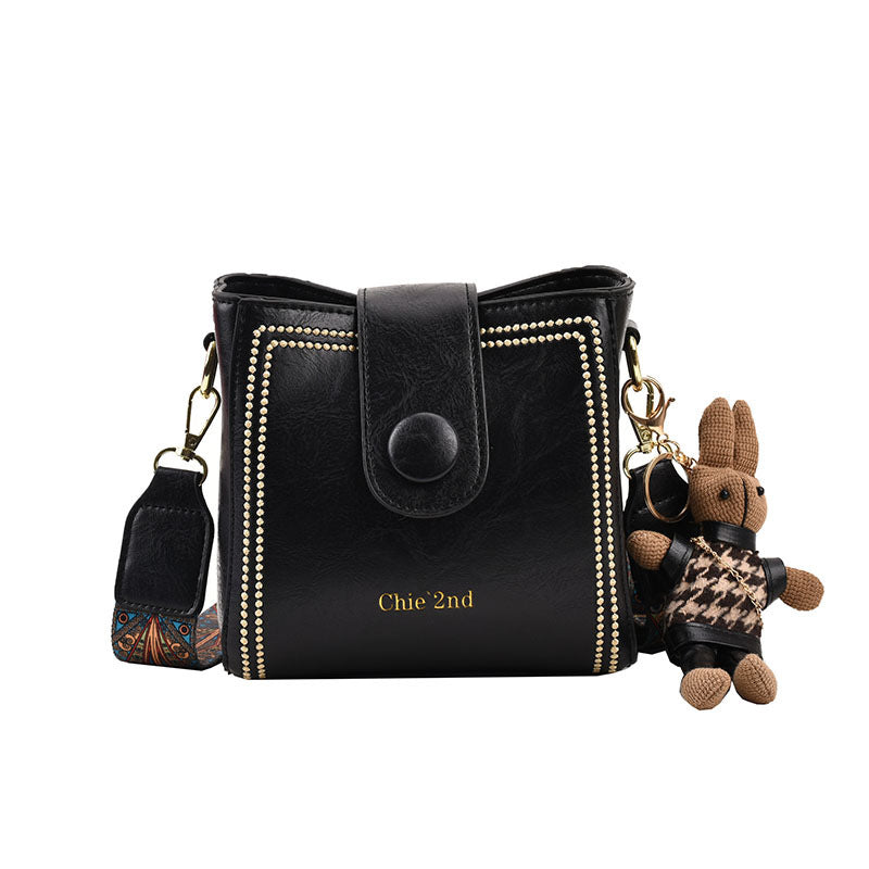 Dealora™ Vintage Modetasche mit verstellbarem breitem Schulterriemen